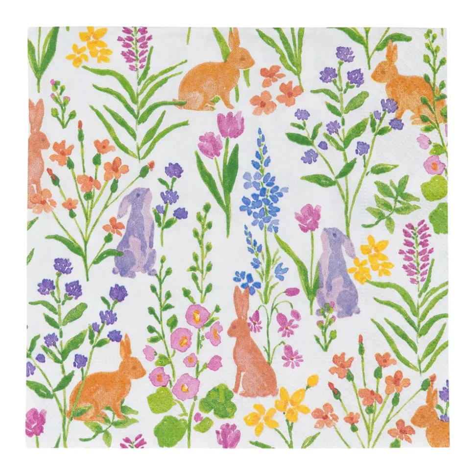 Bunny Field Luncheon Napkins - 20 Per Package