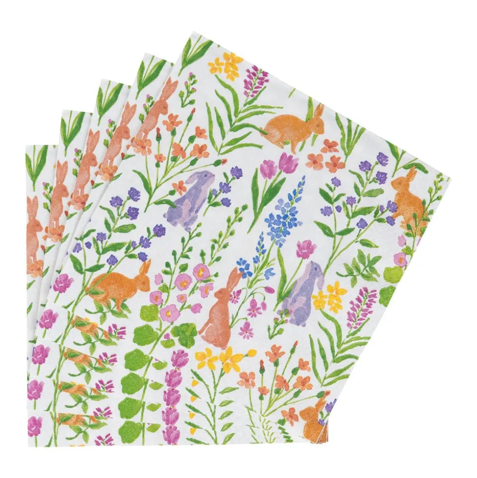 Bunny Field Luncheon Napkins - 20 Per Package