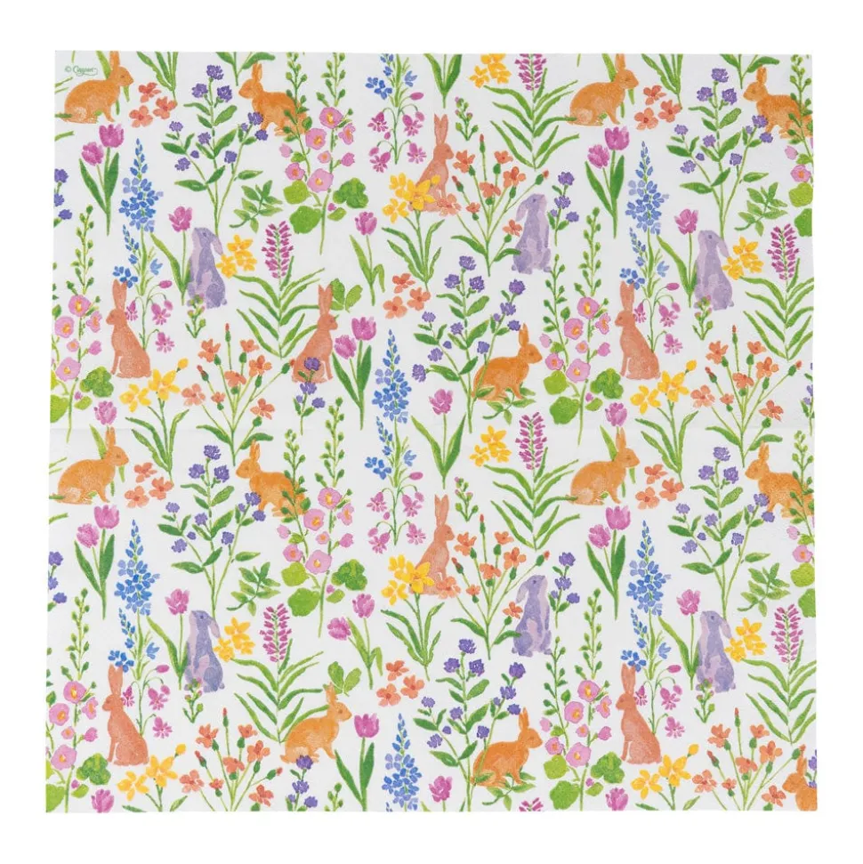 Bunny Field Luncheon Napkins - 20 Per Package