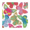 Butterflies Bright Luncheon Napkins - 20 Per Package