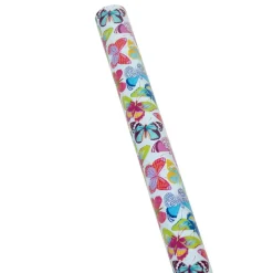 Butterflies Gift Wrapping Paper - 30" x 8' Roll