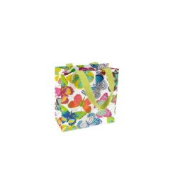 Butterflies Small Square Gift Bags - 1 Each