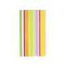 Cabana Stripe Bright Guest Towel Napkins - 15 Per Package