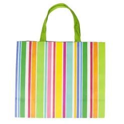 Cabana Stripe Bright Large Gift Bags - 1 Each