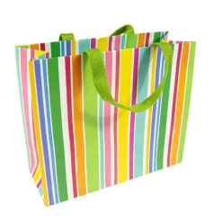 Cabana Stripe Bright Large Gift Bags - 1 Each