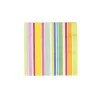 Cabana Stripe Bright Luncheon Napkins - 20 Per Package