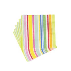Cabana Stripe Bright Luncheon Napkins - 20 Per Package
