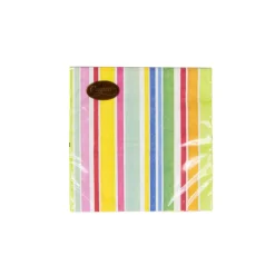 Cabana Stripe Bright Luncheon Napkins - 20 Per Package