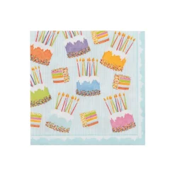 Cake Frosting-Paper Linen Cocktail Napkins - includes 12 Cocktail Napkins