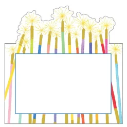 Candles Place Cards Die Cut Package 8 In