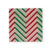 Candy Cane Stripes Paper Luncheon Napkins - 20 Per Package