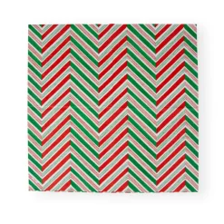 Candy Cane Stripes Paper Luncheon Napkins - 20 Per Package