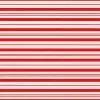 Candy Stripe Red & White Roll Wrap - includes 1 Roll