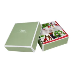 Caroling Pets Boxed Paper Cocktail Napkins - 40 Per Box