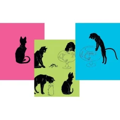 Cats: Pictures Without Words Assorted Boxed Note Cards - 10 Note Cards & 10 Envelopes