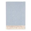 Celine Herringbone Throw in Cadet