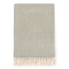 Celine Herringbone Throw in Moss