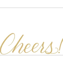 Cheers Self-Adhesive Labels - 12 Per Package