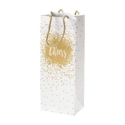 Cheers Wine & Bottle Gift Bag - 1 Each