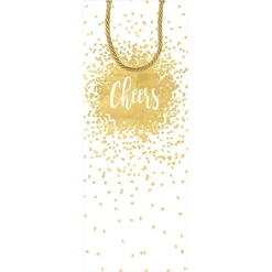 Cheers Wine & Bottle Gift Bag - 1 Each