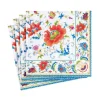 Chinese Ceramic Paper Cocktail Napkins in White - 20 Per Package