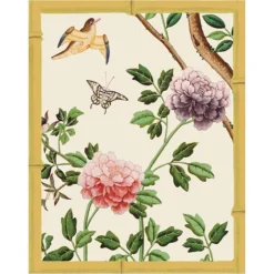 Chinese Wallpaper Bridge Tally Sheets in Blue - 12 Per Package