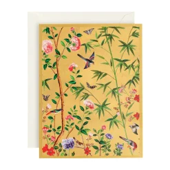 Chinese Wallpaper Classic Boxed Christmas Cards - includes 15 cards & envelopes