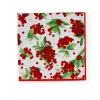 Christmas Berry Paper Dinner Napkins in Red - 20 Per Package