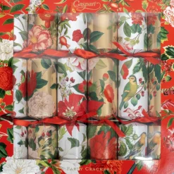 Christmas Chinoiserie Celebration Crackers - includes 6 Celebration Crackers