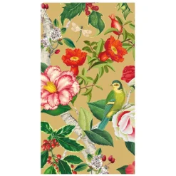 Christmas Chinoiserie Gold Guest Towels - includes 15 Guest Towels