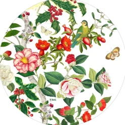 Christmas Chinoiserie Hardback Placemat - 1 count