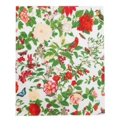 Christmas Chinoiserie White Guest Towels - includes 15 Guest Towels