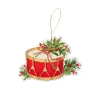 Christmas Concert Decorative Die-Cut Gift Tag - 4 Per Package