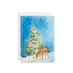Christmas Fauna Small Boxed Christmas Cards - includes 15 cards & envelopes
