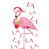 Christmas Flamingos Gift Hang Tags - 4 Per Package