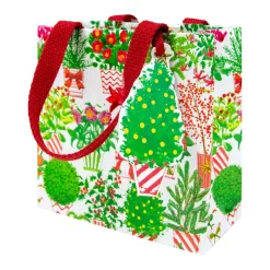 Christmas Flower Market Gift Bags - 1 Each