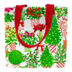 Christmas Flower Market Gift Bags - 1 Each