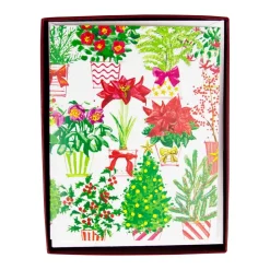 Christmas Flower Market Petite Boxed Christmas Cards - includes 15 cards & envelopes