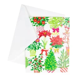 Christmas Flower Market Petite Boxed Christmas Cards - includes 15 cards & envelopes
