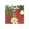 Christmas Garden Boxed Cocktail Napkins - 40 Per Box