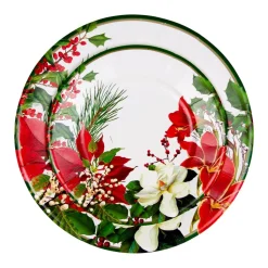 Christmas Garden Dinner Plates - 8 Per Package