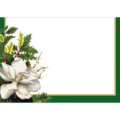 Christmas Garden Foil Place Cards - 8 Per Package