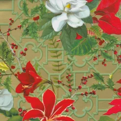 Christmas Garden Gold Gift Wrap - One 30