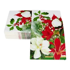 Christmas Garden Guest Towel Napkins - 15 Per Package