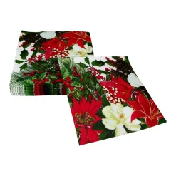 Christmas Garden Luncheon Napkins - 20 Per Package