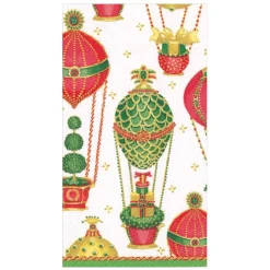 Christmas in the Air Paper Guest Towel Napkins - 15 Per Package