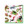 Christmas Mischief Boxed Cocktail Napkins - 40 Per Box