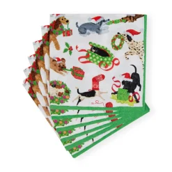 Christmas Mischief Cocktail Napkins - 20 Per Package
