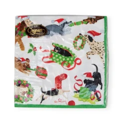 Christmas Mischief Cocktail Napkins - 20 Per Package