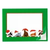Christmas Peek A Boo Self-Adhesive Labels - 12 Per Package